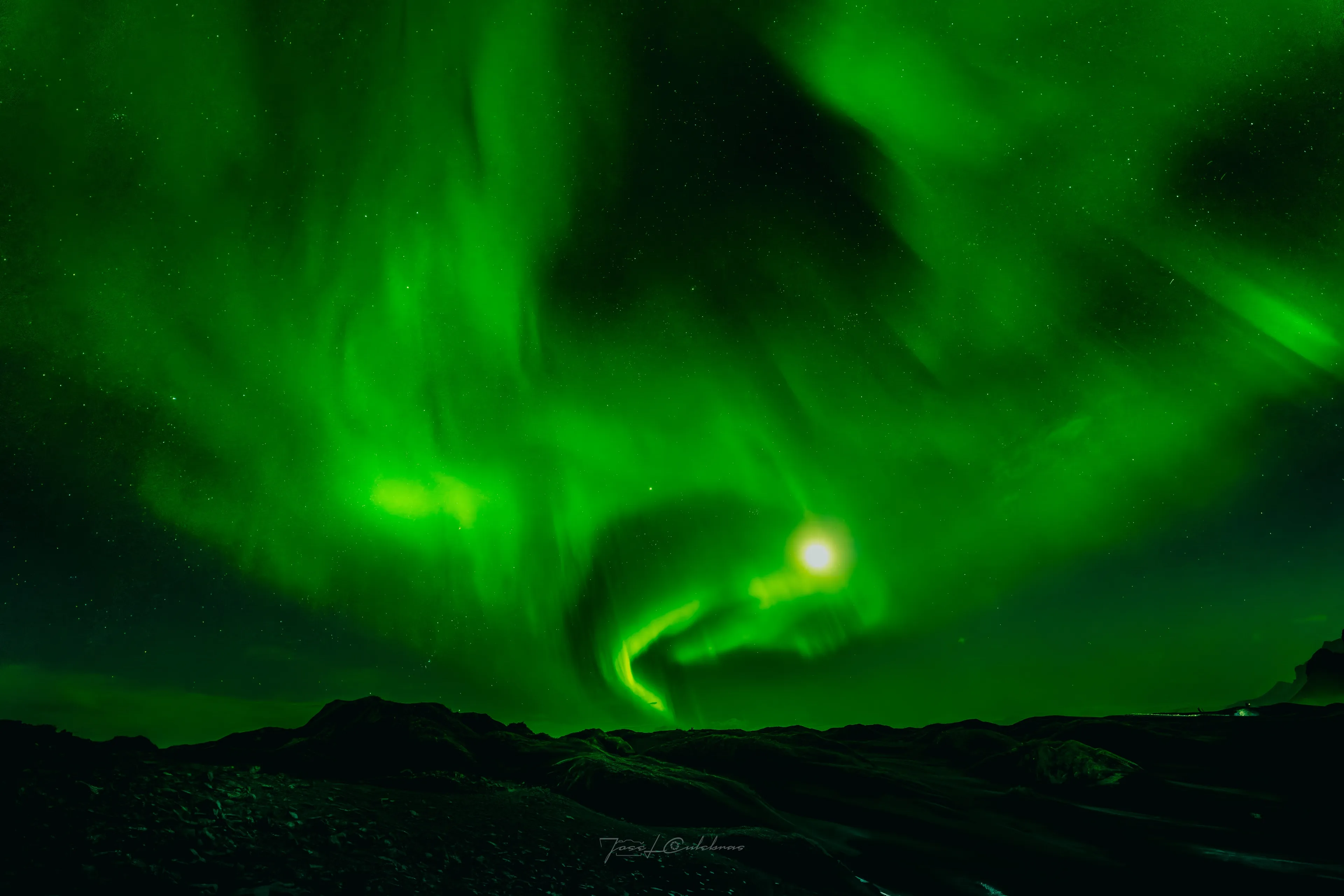 El Vórtice Esmeralda — Auroras Boreales