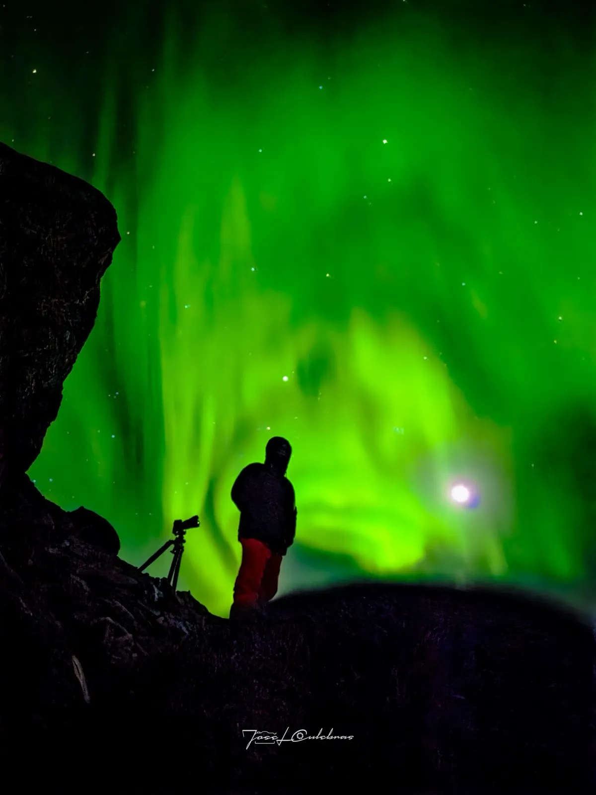 Bajo la aurora — Islandia